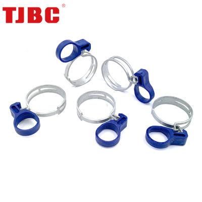 Hot Sales Stainless Steel Metal Action Fue Spring Type Hose Clampstainless Steel Hose Clamp Zinc Plated