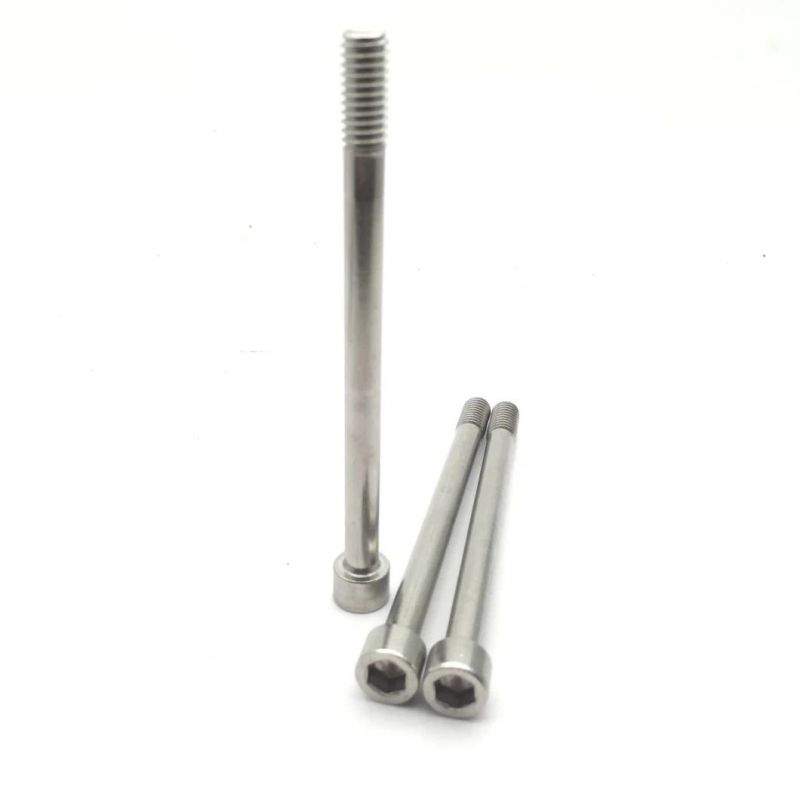 Custom Extended Long Hex Socket Allen Bolt 18-8 Stainless Steel Unc Half Thread