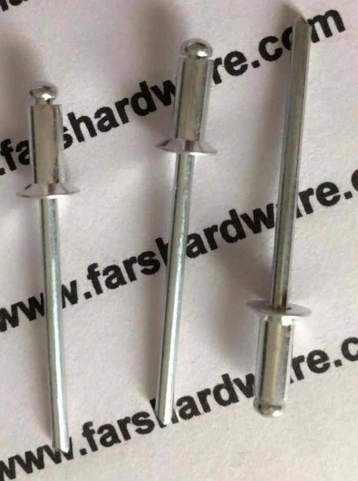 Stainless Steel/Steel Open Type Csk Head Blind Pop Rivet
