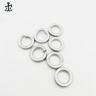 High Collar Split Helical Spring Lock Washers with Dacromet Surface Made in China