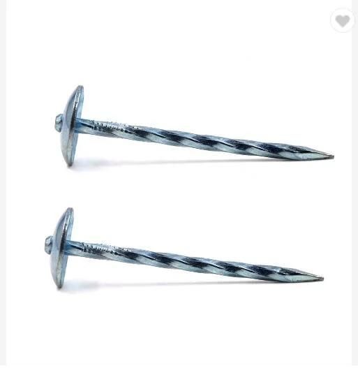 HD Galvanised 3" X 9ga 25kg Box Roofing Nails with Umbrella Head /Jolt Head Nails /Roofing Nails