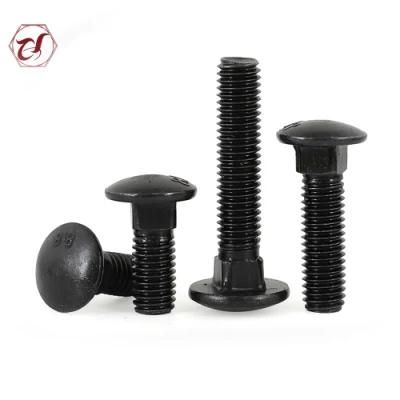 HDG DIN603 Black Mushroom Head Square Neck Bolt