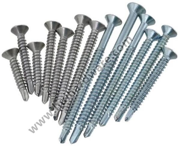 304/316/410 Stainless Steel Philips Flat Head Self Drilling Tek Screw
