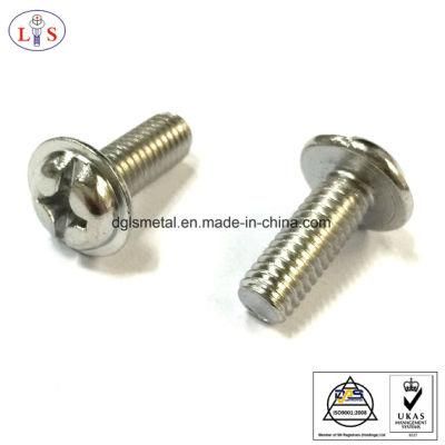 Pan Head Phillips Recess Machine Bolts with Collar