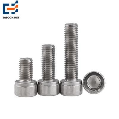 304 Bolt and Nut Allen Key Head Bolt Socket Cap Head Half Thread Bolt