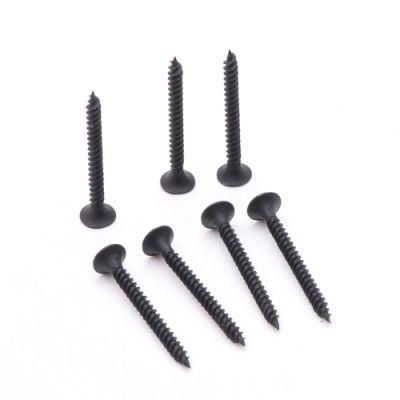 Black Self Tapping Phosphating Drywall Screws with Bugle Head