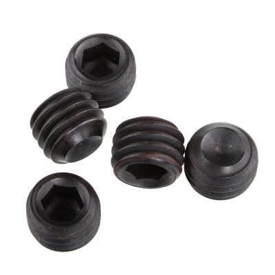 Black Hex Socket Set Screw Flat Point Hexagon Socket Set Screws