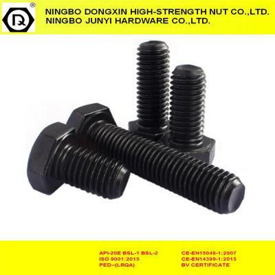 12.9 Full Thread Black DIN933 Hex Bolts