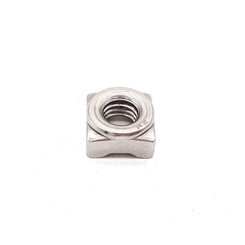 DIN928 Stainless Steel SS304 SS316 Square Weld Nut
