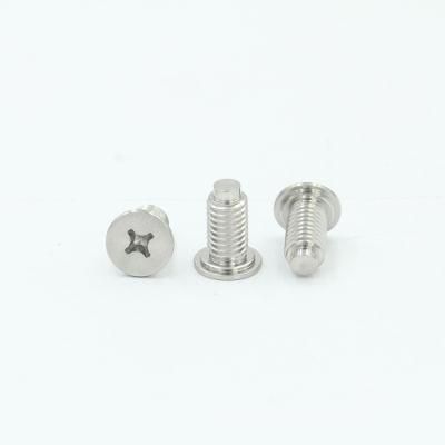 Pan Cross Head Slotted Small Screws Design High Precision Customized Non-Standard Screw