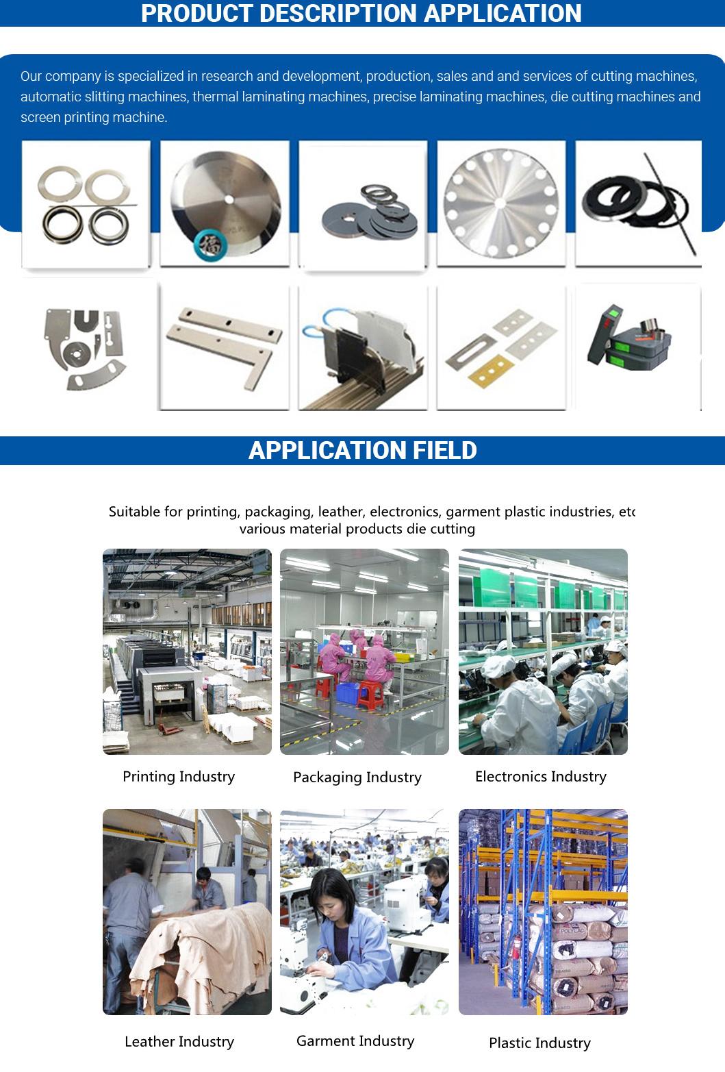 SKD-11, High Speed Steel etc Paper Slitting Blade Metal Ring Gasket