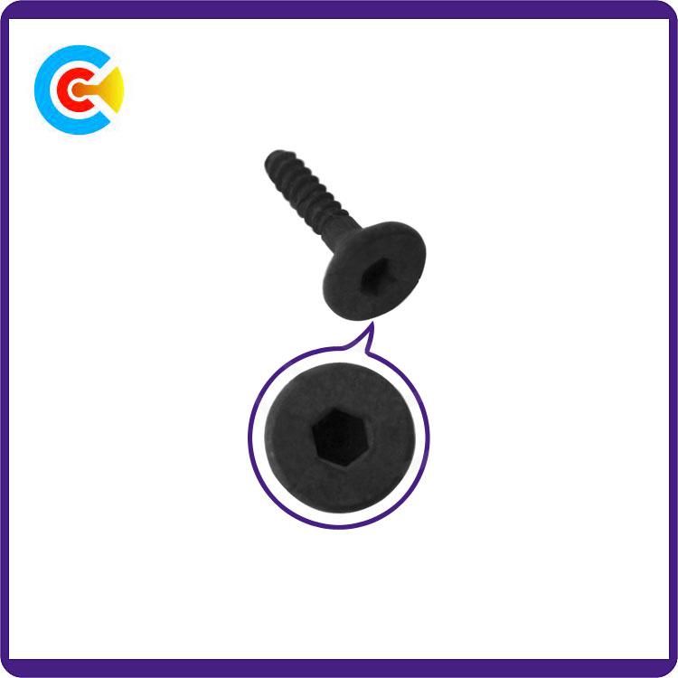 Carbon Steel Screw Oval Countersunk Head Self Tapping Screws
