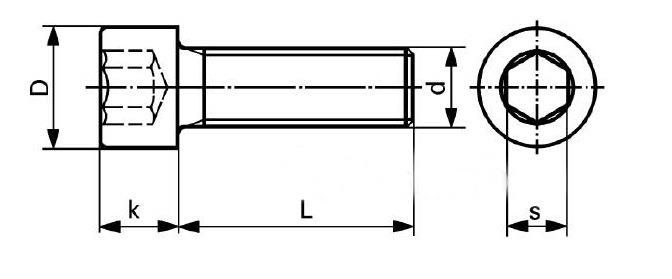China Hex Socket Screw