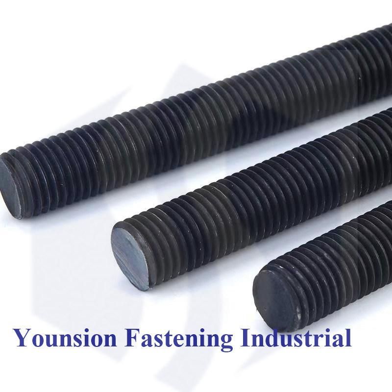 8.8 Grade Black Color Thread Rod in C1035 and C1045 Material