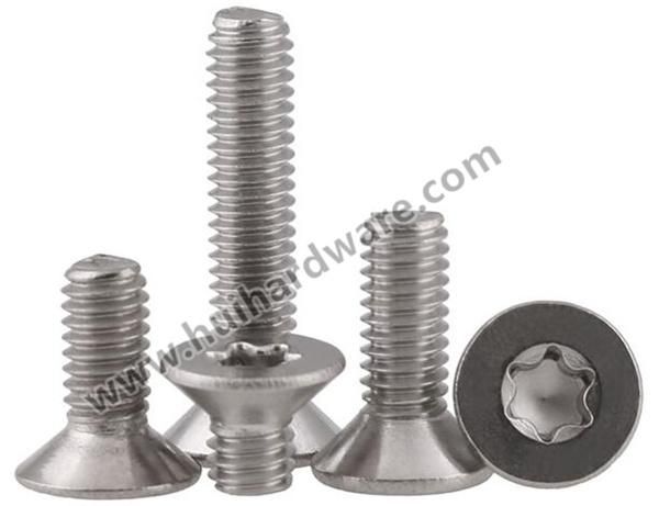 Torx Drive Countersunk Head Machine Screws Without Pin