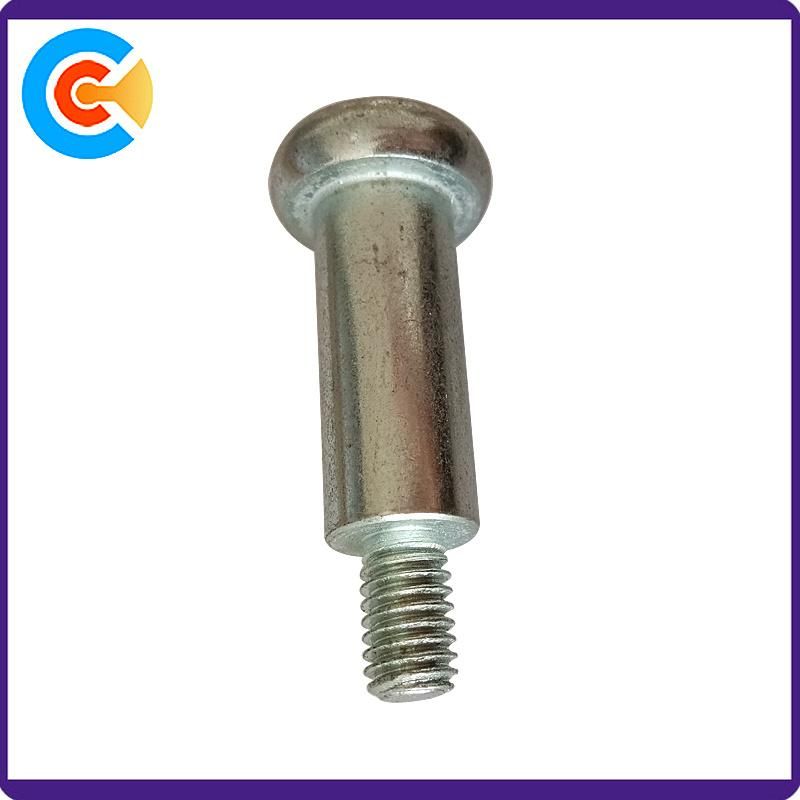 Carbon Steel M6 Hex Socket (allen) Plating Zinc Shoulder Screw