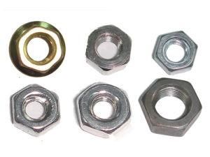 OEM Plated Zinc Hardware Nelon Hexagon Head with Flange Nuts