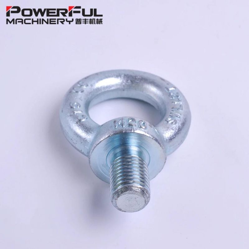 Zinc Plated Drop Forged DIN 580 Lifting Eye Bolt