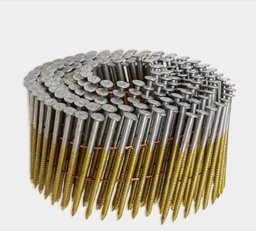 15 Degree Galvanized Wooden Pallet Coil Nails 2" 50mm
