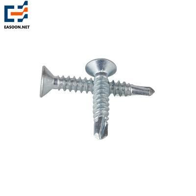 White Zinc Plate 8.8 Steel Self Drilling Screw M3.5 Carbon Steel Screws