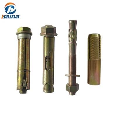 Carbon Steel Zinc Plated Bolt Anchor of Wedge Anchor Expansion Anchor Drop in Anchor Sleeve Anchor (M6-M24)