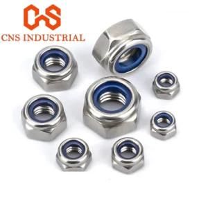 M5-M24 DIN982 Prevailing Torque Nylon Hex Jam Nut, Hex Safety Lock Nut