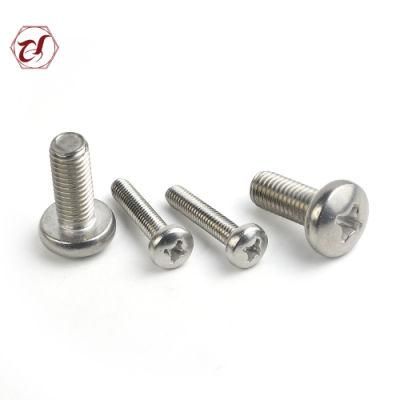 Pan Head Screws/ Philip 304 Jp Bolt Machine Stainless Steel Screw