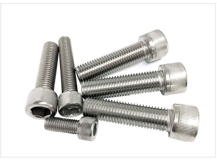 ASME/ANSI B18.3 Stainless Steel 304 or 316 A2 or A4 Hexagon Socket Cap Screw Allen Bolt