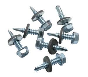 Hex Washer Head Self-Drilling Screw with EPDM Washer 4.8*60