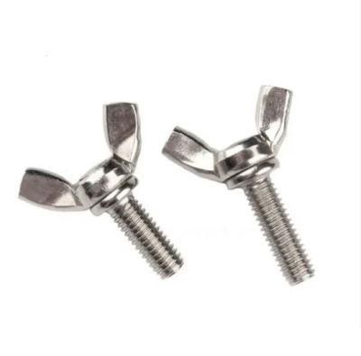 Stainless Steel ANSI/ASME B 18.17 Wing Screw Thumb Screw