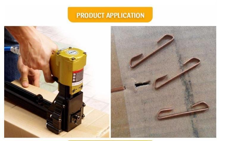 Good Quality Nails in China Direct Manufacturer in Anhui Galvanized BCS4 Series 16ga Heavy Wire Staples.