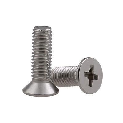 DIN 965 Phillips Drive Flat Head A2 A4 Stainless Steel Cross Recessed Countersunk Head Screw