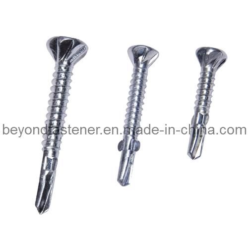 Csk Screw Flat Head Self Drilling Screw Wing Tek Screw