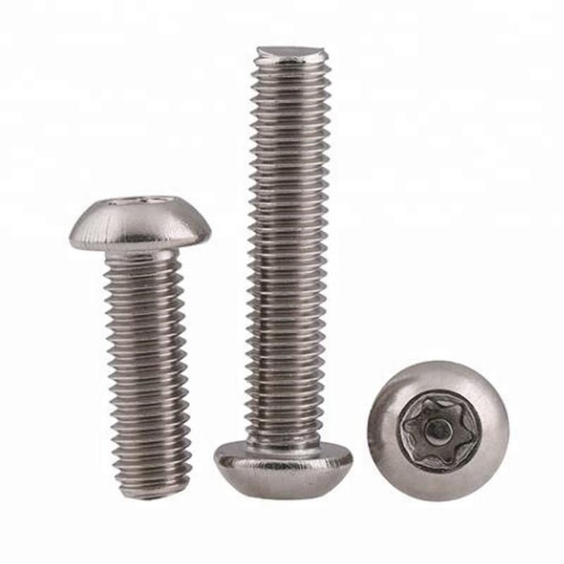 Torx Socket Pan Head Security Screw with Center Pin