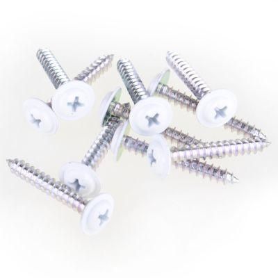 Custom Self Tapping Screws White Round Screw