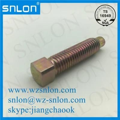 Square Head Set Screw with Short Dog Point DIN479