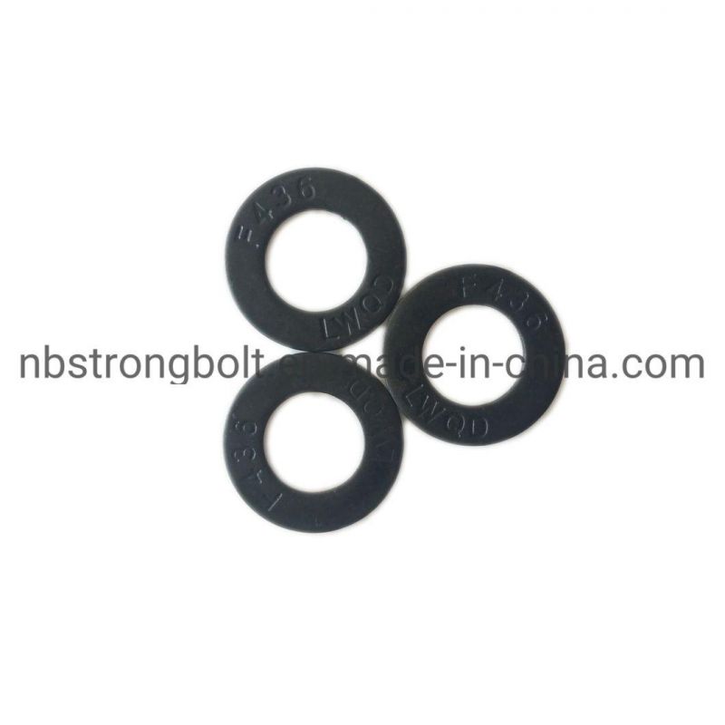 F436 Flat Washer with Black