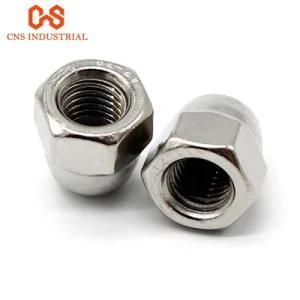 DIN1587 M8 M10 M12 M14 M20 Stainless Carbon Steel Hex Nut Hexagon Domed Cover Cap Nuts, Tuerca Hexagonal