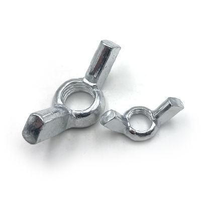High Quality Forged Type Metric and Imperial Zinc Nickle Plated Steel or Stainless DIN-315 Wing Nut
