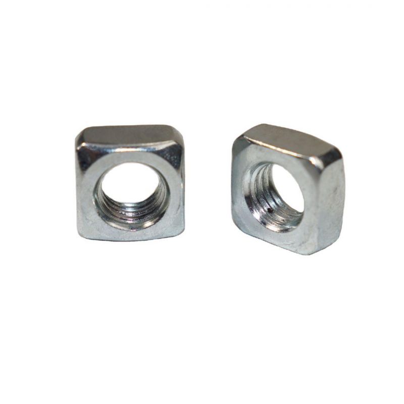 Factory Direct Nice Quality Ss Inox 304 Stainless Steel Square Nut DIN557 Bolt and Nut