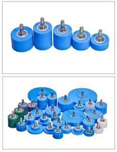 Rubber Rollers Wheels Metallic Rollers Wheels for PUR EVA Solvent Veneer Wrapping Machine Application