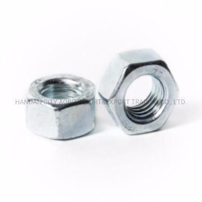 Steel White Zinc Plating DIN934 M30 Hex Nuts