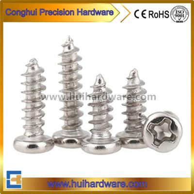 Carbon Steel Galvanized Pan Head DIN 7981 Self Tapping Screws