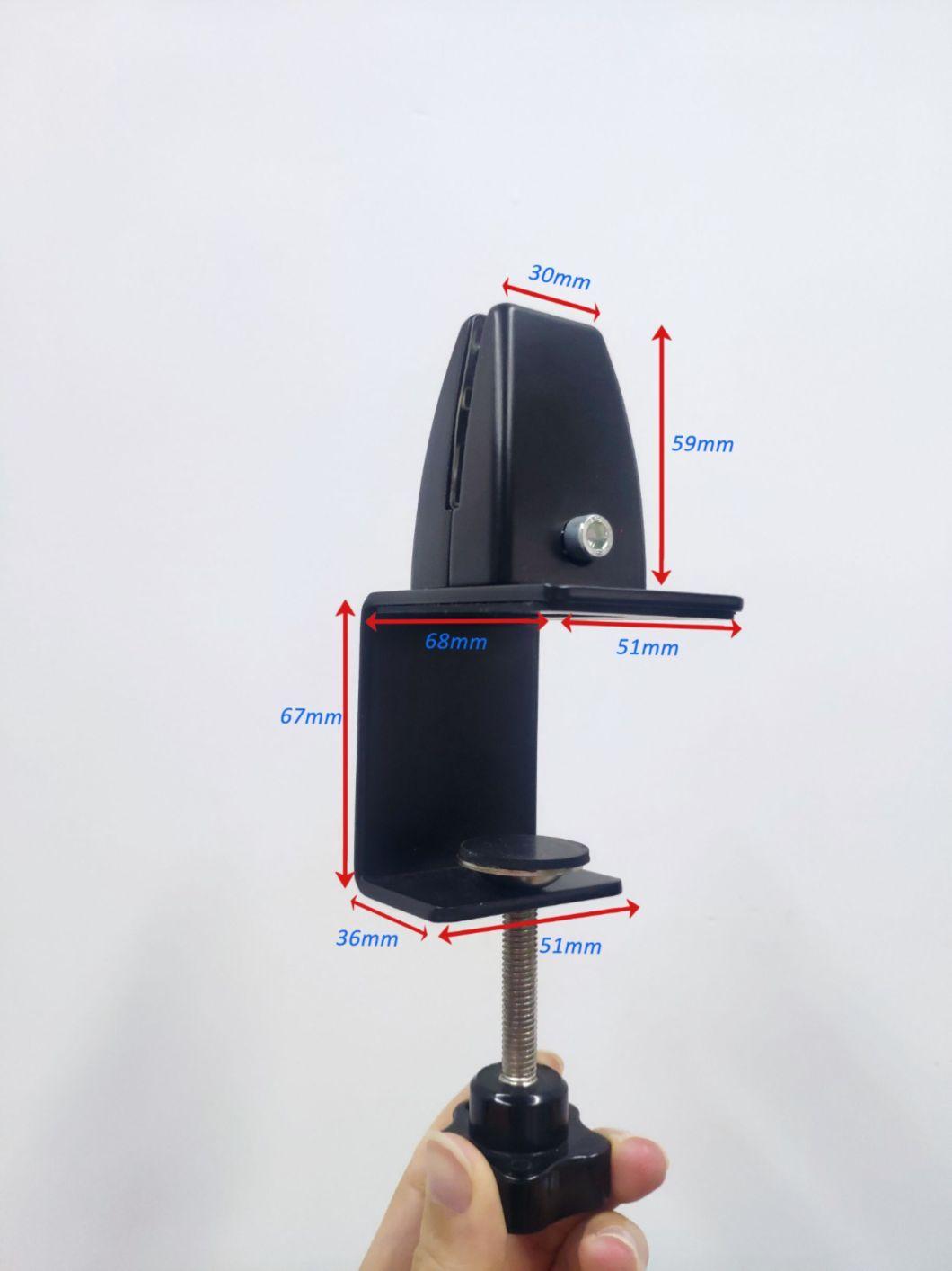 Adjustable Desk Partition Clamp