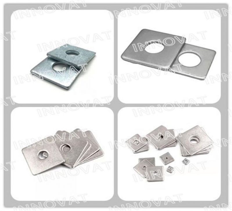 Custom Square Plate Washer Flat Threaded Rectangular Square Washer Countertop Dishwasher Machine Plate Washer