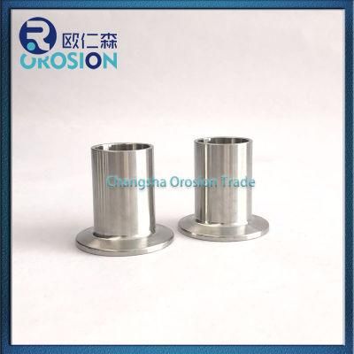 Stainless Steel Sanitary 3A Fittings Long Weld Clamp Ferrules