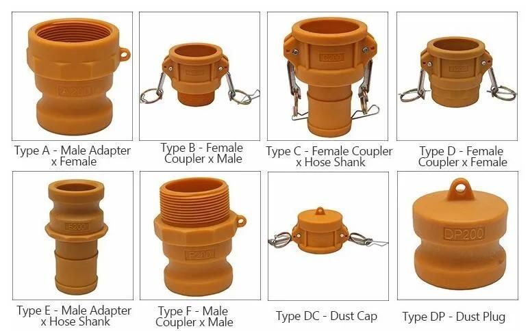 Aluminum Stainless Steel Quick Coupling Camlock