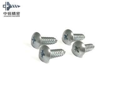 Size 4.2X19mm Modified Phillips Truss Head White and Blue Zinc Plated Self Tapping Screws