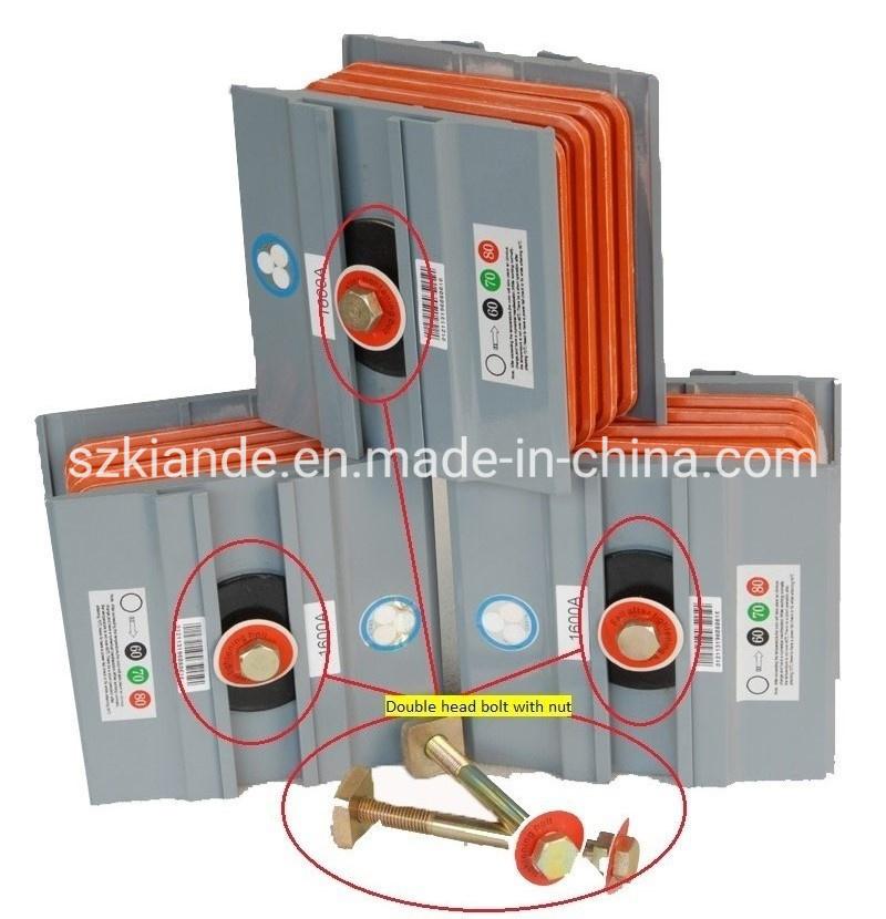 M12 Hexagon Twin-Headed Joint Bolt with Nut for Busduct System