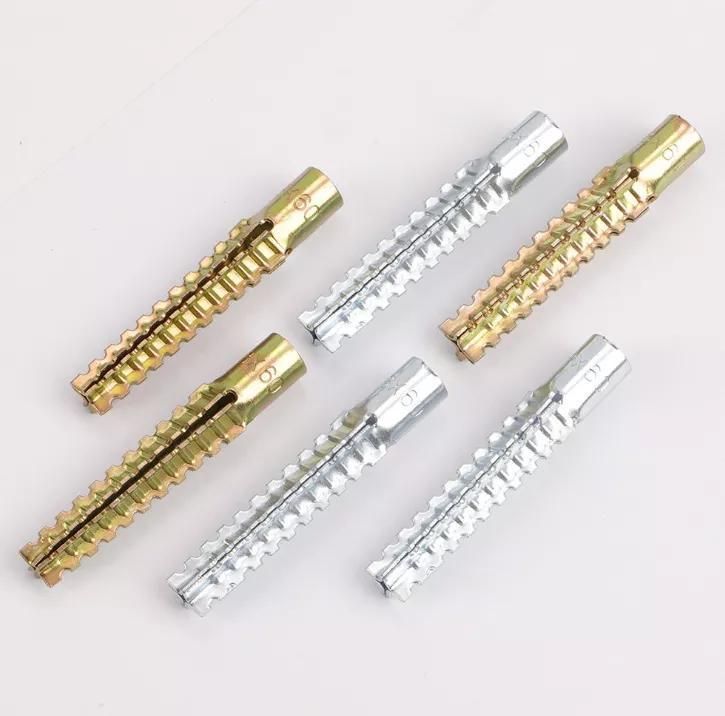 M8X60 Zinc Plated Expansion Anchor Saw Hammer Drive Anchor Nail S Type Saw Anchor